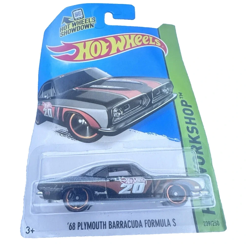 HOT WHEELS 1968 PLYMOUTH BARRACUDA FORMULA S 68 HW WORKSHOP BRAND NEW H1